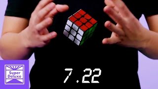 Watch This Guy Solve A Rubiks Cube In 7 Seconds Nice Content Tatered