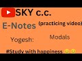 practicing video of modals ##upsc ##mppsc ##ssc ##studywithhappiness 😊😊😊😊