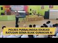 POLRES PURBALINGGA EDUKASI RATUSAN SISWA BIJAK GUNAKAN AI