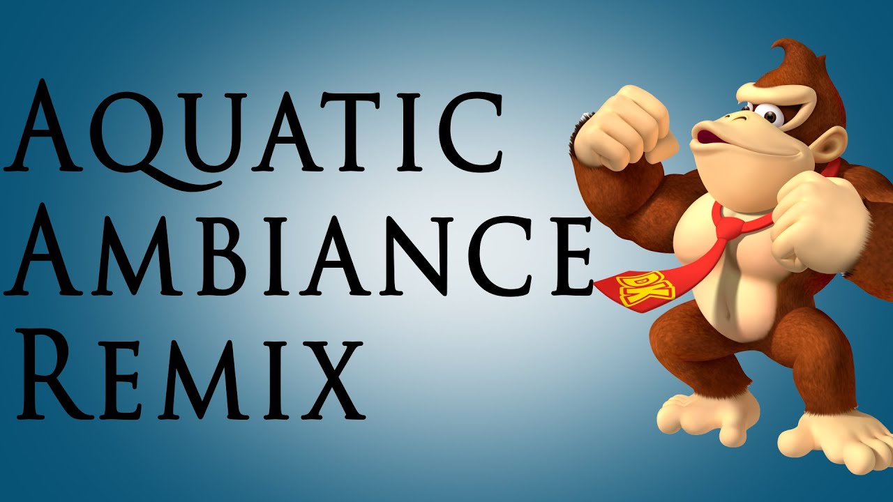 Donkey Kong Country Aquatic Ambiance Remix YouTube