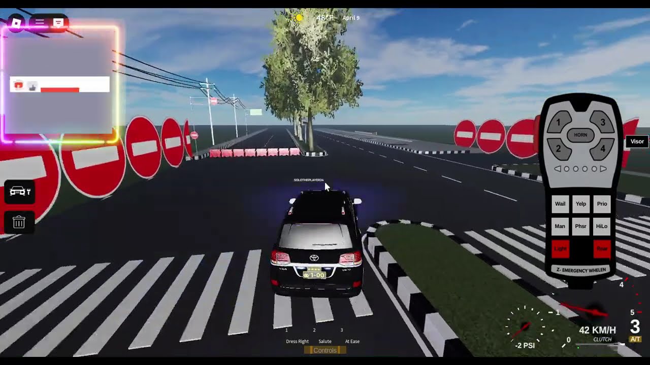 Escorting VIP to BUDANG city in GRPN