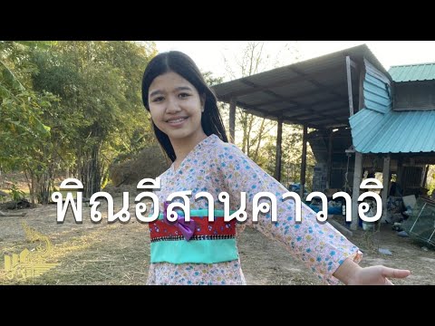 อีสานคาวาอิ บรรเลงพิณโดย กิ๊ฟน้อย พนมไพร【Isan Lam Ploen】