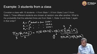 Events and probabilities : Examples on conditional probability
