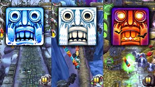temple run 2 frozen shadows vs frozen festival vs spooky ridge - endless run gameplay 2025