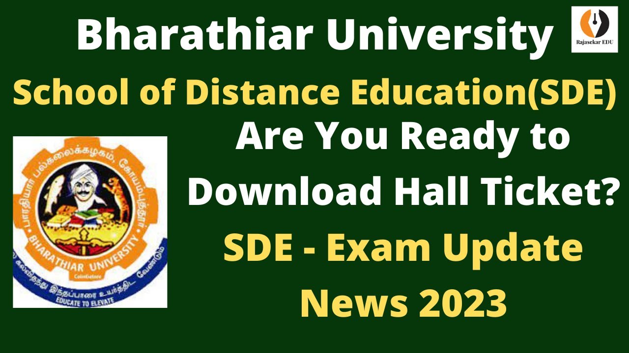sde-bharathiar-university-distance-exam-oct-2023-update-news-how-to