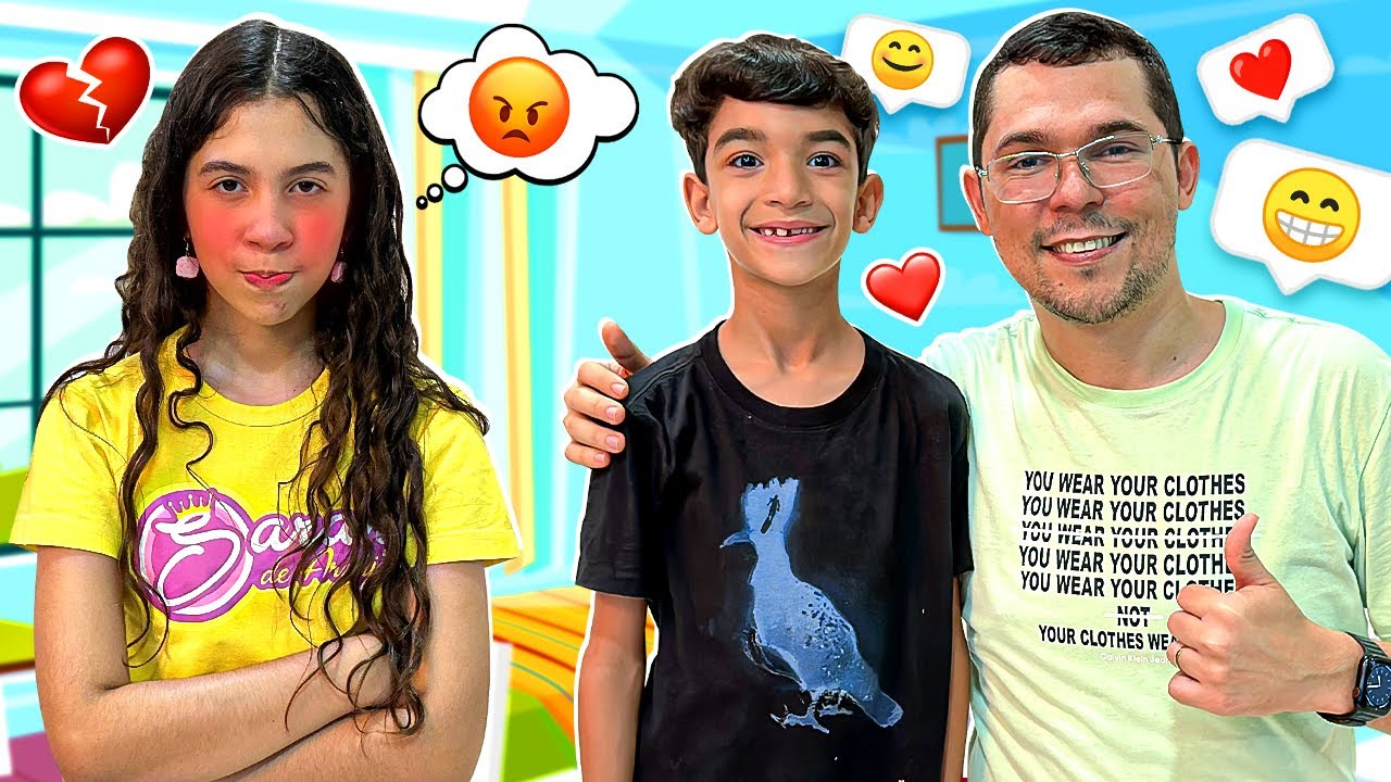 SARAH em uma HISTÓRIA ENGRAÇADA de um NOVO IRMÃO