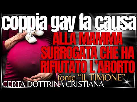 Video COPPIA GAY fa causa a mamma surrogata che rifiuta l'aborto