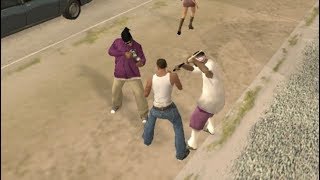 Weapon Randomizer in GTA San Andreas