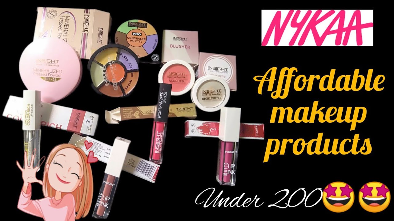 Affordable makeup products under 200🤩 // nykaa freedom sale 🇮🇳 //My