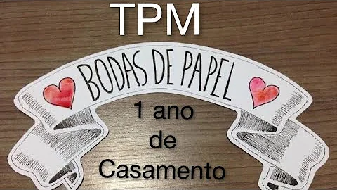 O que são bodas de papel?