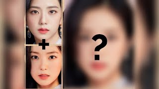 Jisoo + Irene face Morph = Perfect Visual face screenshot 5