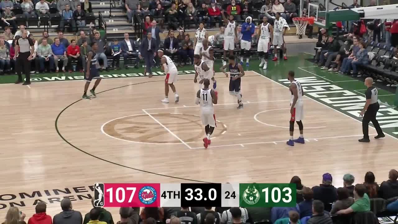 Prince Ibeh (2 points) Highlights vs. Wisconsin Herd