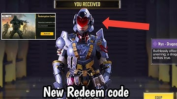 Call of duty mobile Redeem code 2022 | New Working Redeem code codm 2022 | cod mobile Redeem code