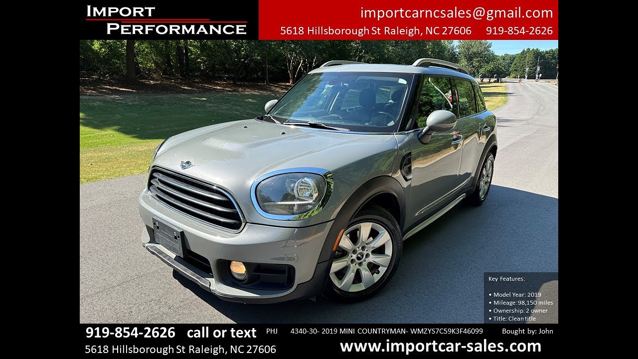 2019 MINI Cooper Countryman - YouTube