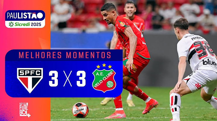 GOLAÇOS, VIRADAS E EMOÇÃO ATÉ O FIM - São Paulo 3 x 3 Velo Clube - Melhores Momentos Paulistão 2025