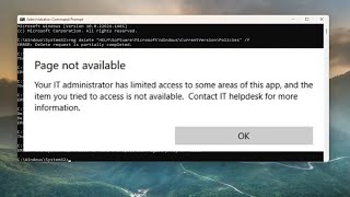 How To Fix Your It Administrator Has Limited Access Error On Windows 11 Tutorial
