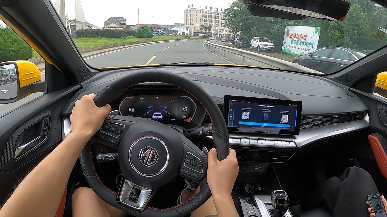 2021 All New SAIC-MG5 1.5T 7DCT POV First Drive Impression - YouTube