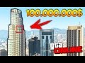 САМЫЙ ДОРОГОЙ ГАРАЖ НА 95 ЭТАЖЕ ЗА 100.000.000$ В GTA 5 ONLINE