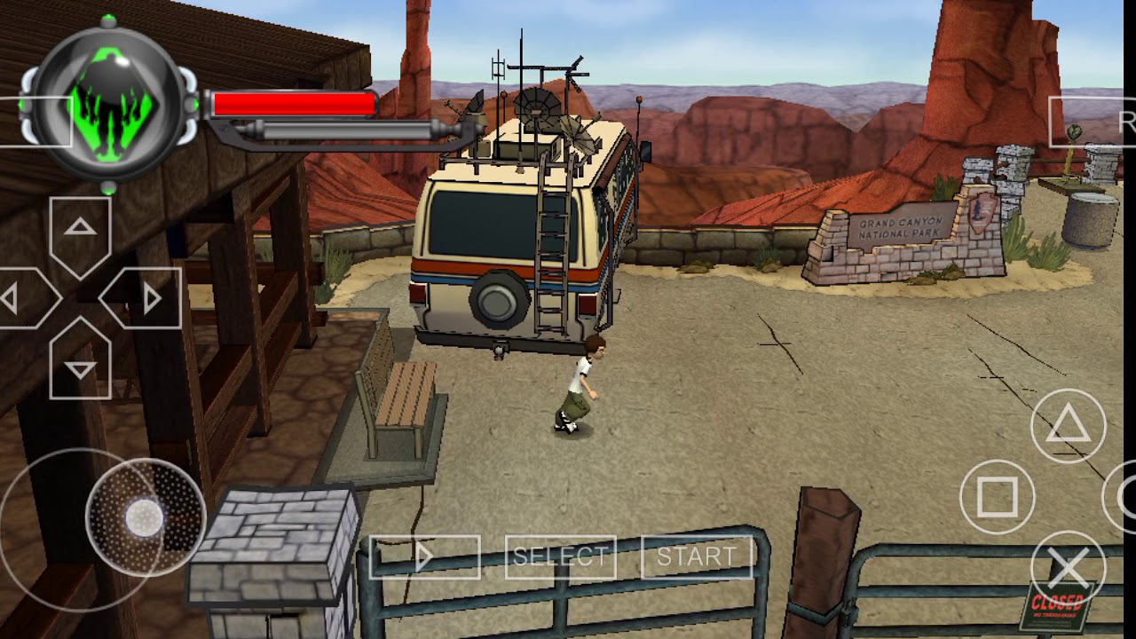 Ben10 Psp Game YouTube