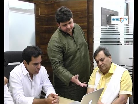 KTR Meet Subhash Ghai Film Director-Hybiz.tv
