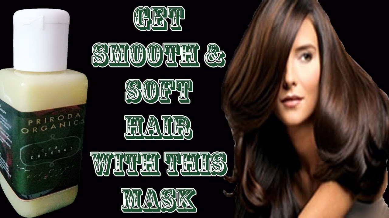 Get Smooth & Soft Hair At Home Priroda Organics Oil Creme Mask