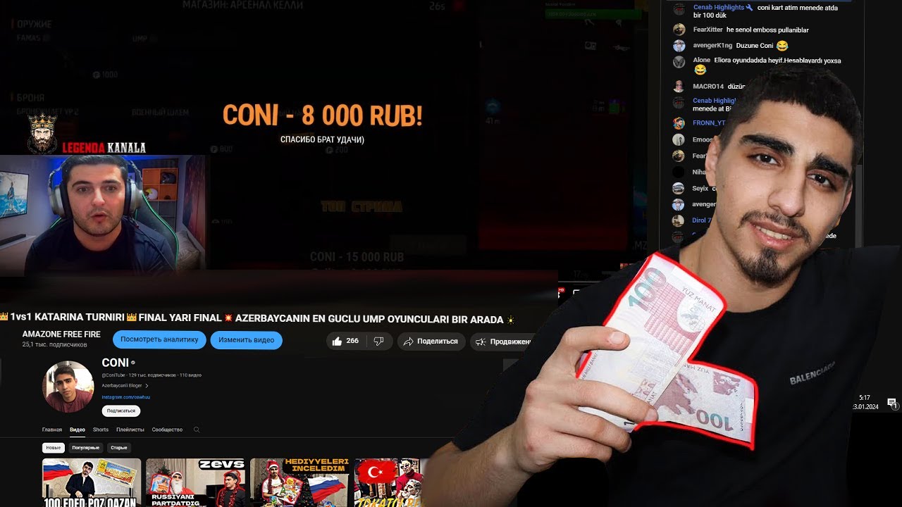 🔥ZEVSIN QARDASI CONIDEN PARLAYIS SEVILIRSEN 🔥CONI UREYSEN❤️