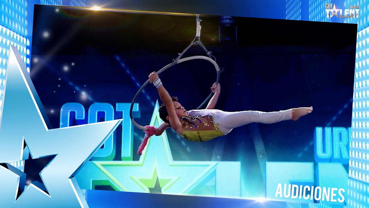 ¡Niño volador! LAUTARO impactó con su rutina en el aro
