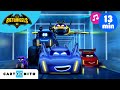 Compilation batwheels  les voitures de batwheels  cartoonito france  musique pour enfants