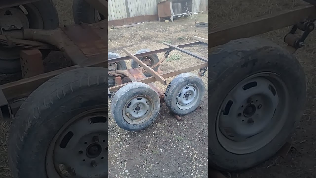 Самодельный прицеп - YouTube