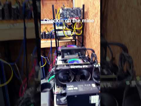 Checking on the gpu mine