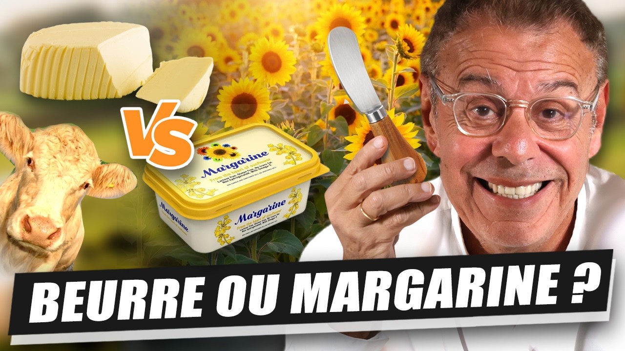 BEURRE SALÉ, BEURRE DOUX, BEURRE ALLÉGÉ ou MARGARINE ? Le choix qui fait la différence