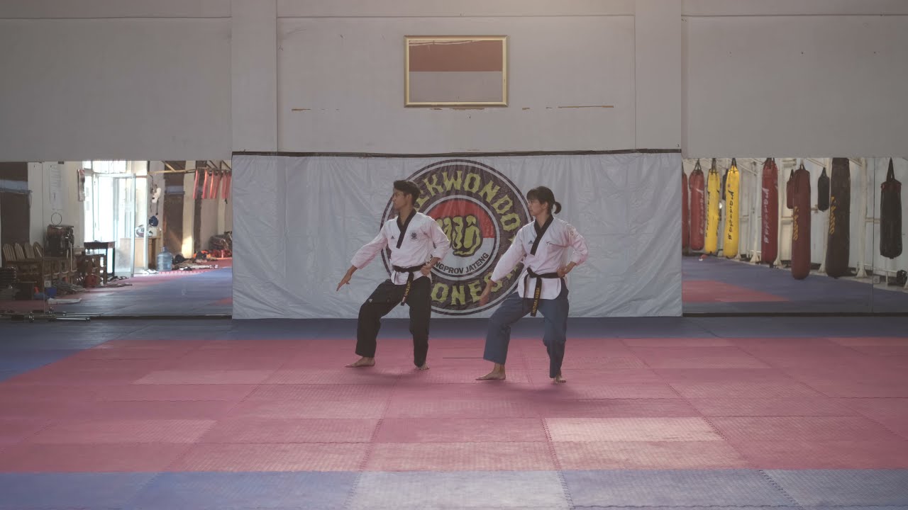 MUHAMMAD HAFIZH /MUTIARA HABIBA - SENIOR - TEAM JATENG - PAIR - FINAL- PYWONGWON