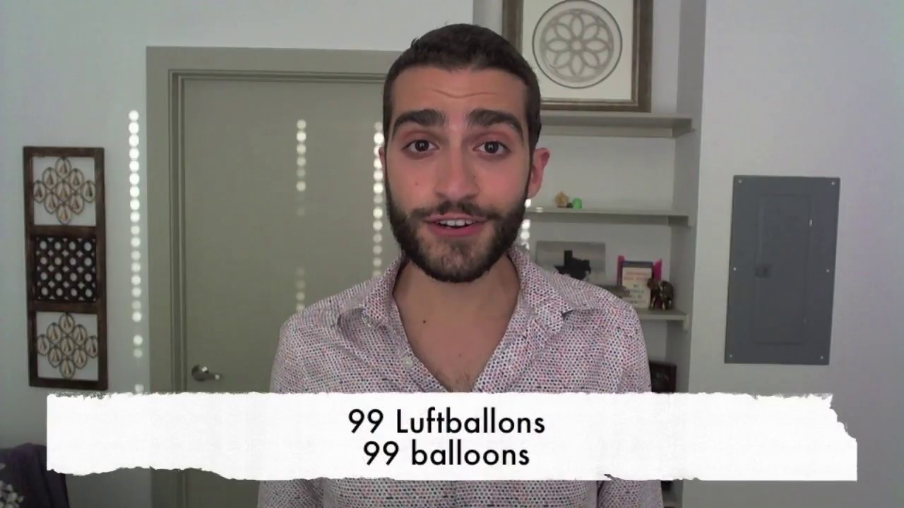 99 Luftballons (German & English subtitles) YouTube