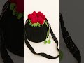I Turned Yarn Into A Rose Bouquet Bag 🌹