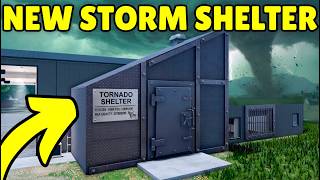 I Built a Storm Shelter & Survived a DEADLY Tornado in APM | Roblox American Plains Mudding