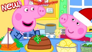 Peppa Pig Tales  Peppa And George Help Make A Christmas Meal  BRAND NEW Peppa Pig Episodes