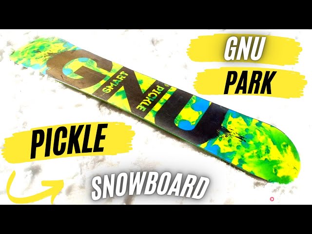 Best Brand for Snowboards 👍 Top Rated Gnu Park Pickle Snowboard