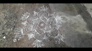 #Simple & #kolam #rangolidesigns - #வாசலில் போட அழகான #கோலங்கள் screenshot 5