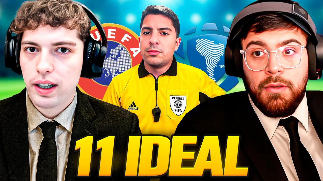 11 IDEAL (EUROPA) vs. 11 IDEAL (AMERICA) ft. LA COBRA - CON ARBITRAJE: QUIEN SABE MAS DE FUTBOL?