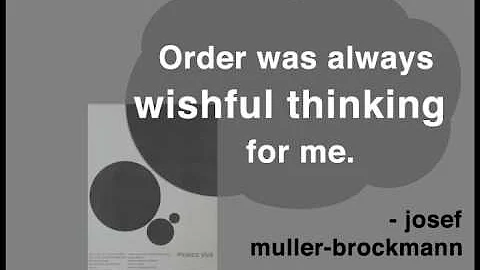 Muller-Brockmann Motion Piece