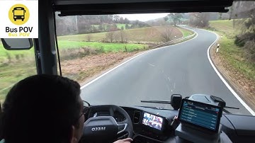 Driving Through Germany’s Hidden Paradise POV–Forests,Farms Pure Nature#pov#driver #busdrivergermany