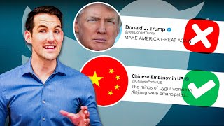 FREE SPEECH? Twitter Bans Trump But Leaves THESE 7 Accounts Up...