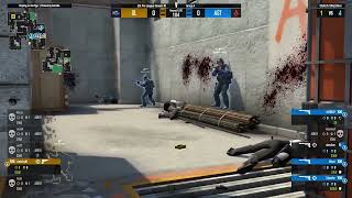 Staehr - 4 USP-S kills (3 HS) on the bombsite A defense (pistol round)