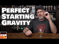 The perfect gravity reading for mead wine cider and beer