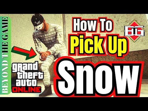 How To Pick Up Snow On GTA 5 Online YouTube Hqdefault 
