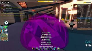 arresting everyone in the casino including a high bounty player as infected po  in roblox jailbreak