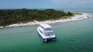 The Pelican St. Pete Ferry at Egmont Key FL