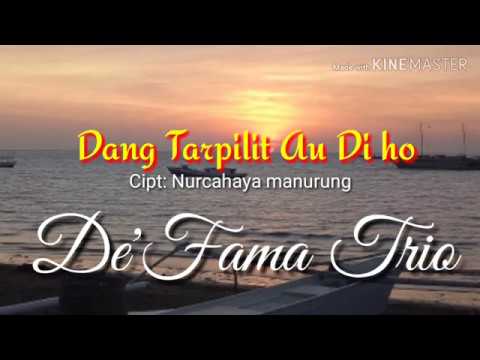 "Dang tarpilit au diho" De'fama trio full lirik - YouTube