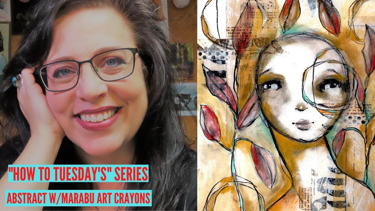 Welcome to this week's "HOW TO TUESDAY'S" video on Marabu Art Crayons