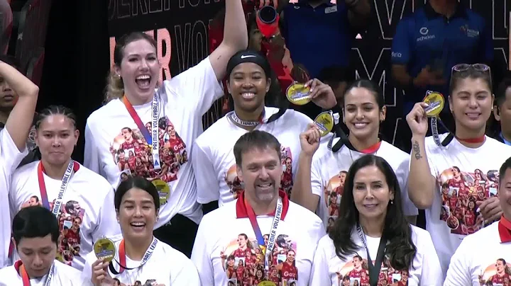 Petro Gazz Angels’ Gold Medal Awarding Ceremony | 2025 PVL REINFORCED CONFERENCE